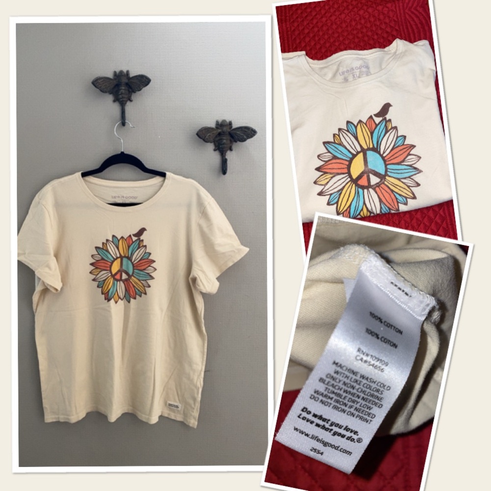 Life is Good Women’s T-shirt size XL